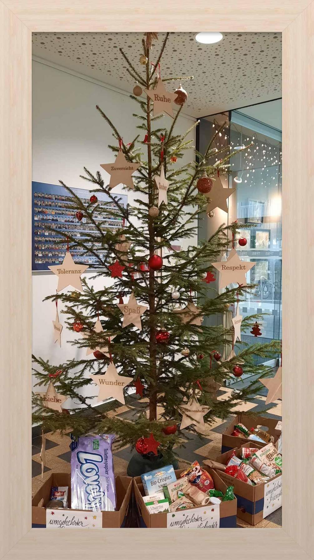 Umgedrehter Adventkalender